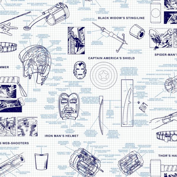 Papel de parede Disney Marvel ref.DI0935