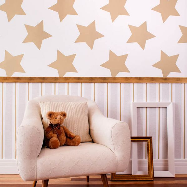 Papel de parede vinílico  infantil  Renascer cód. 6213