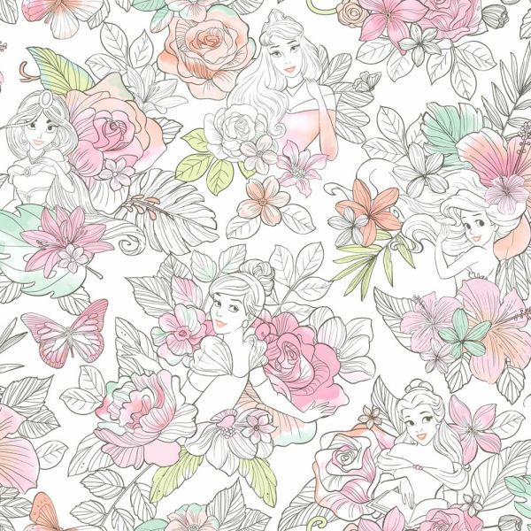 Papel de parede Disney Princesas ref.DI0966
