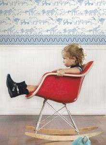 Papel de parede vinílico, Waverly Kids, cód. WK6725