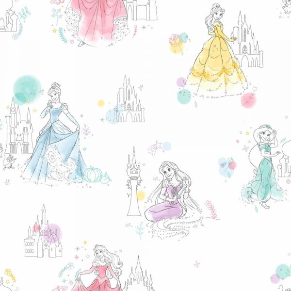 Papel de parede Disney Princesas ref.DI0968